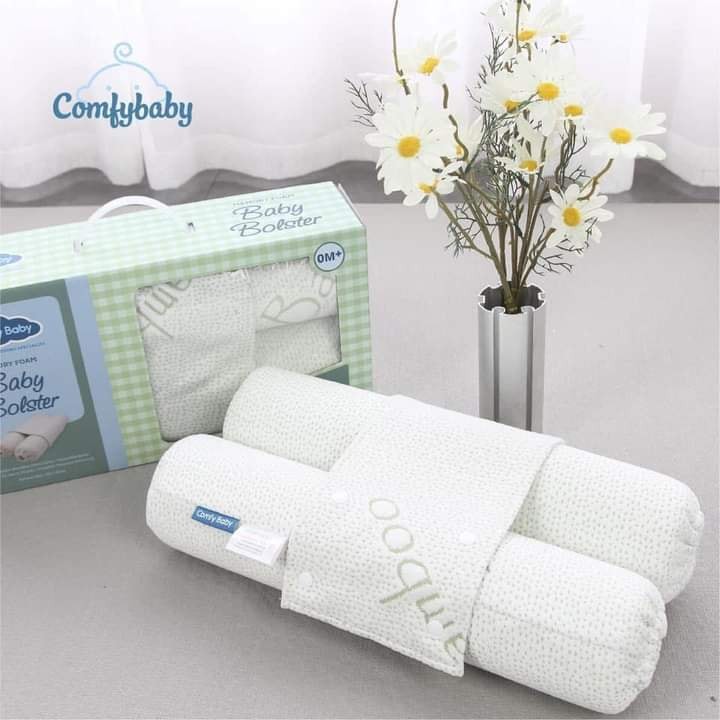 Gối chặn kèm đai bamboo sợi tre comfybaby