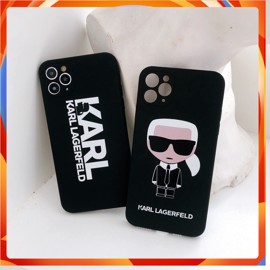 Ốp lưng  cạnh vuông karl best BVC 6/6plus/6s/6splus/7/7plus/8/8plus/x/xr/xs/11/12/13/14/Pro/Plus/Promax BVC213