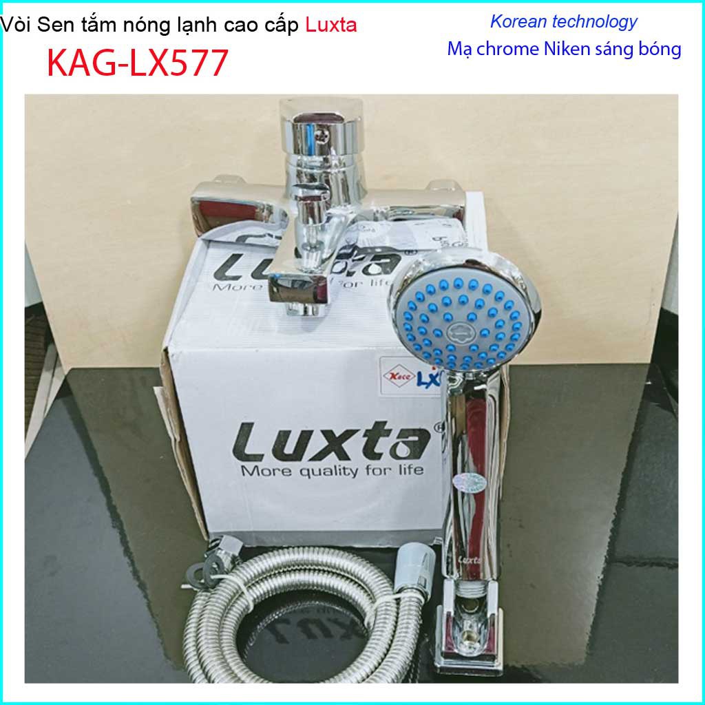 Bộ vòi sen nóng lạnh Luxta KAG-LX577, khuyến mãi 40% trọn bộ vòi sen nóng lạnh thân lớn nước mạnh sử dụng tốt