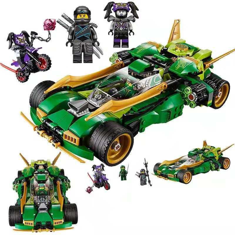 Bán lắp ráp Lego Ninjago zimo 4013 Xe Đua Bóng Đêm Của Ninja