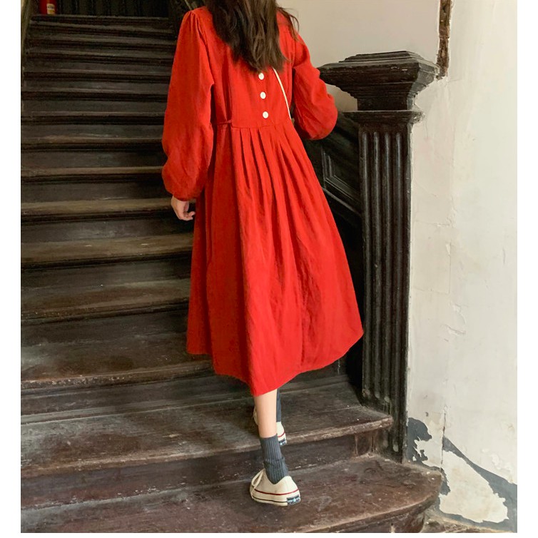 HÀNG CÓ SẴN | VÁY ĐẦM BABYDOLL DÁNG DÀI ULZZANG | BigBuy360 - bigbuy360.vn