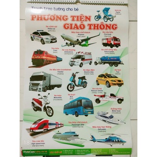TRANH TREO TƯỜNG 14CHỦ ĐỀ CHO BÉ