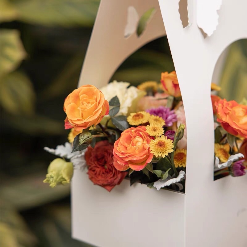 Hộp Giấy Hoạ Tiết Đựng Bánh Kẹo Làm Quà Tặng Handmade