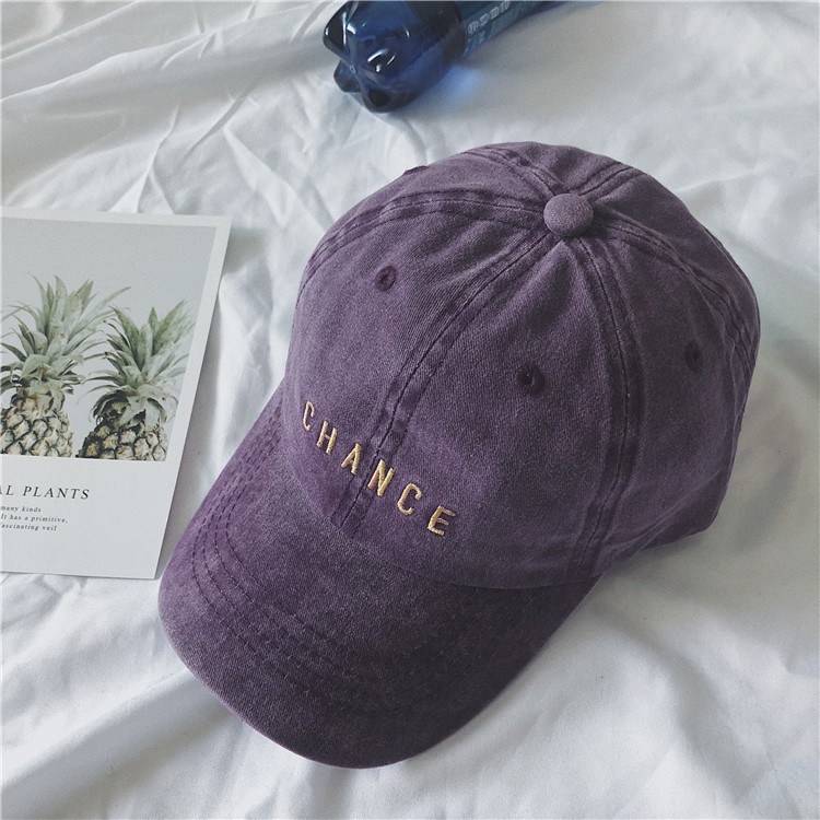 Mũ lưỡi trai denim bốn mùa phiên bản Hàn Quốc cổ điển dễ phối đồ cho nữ