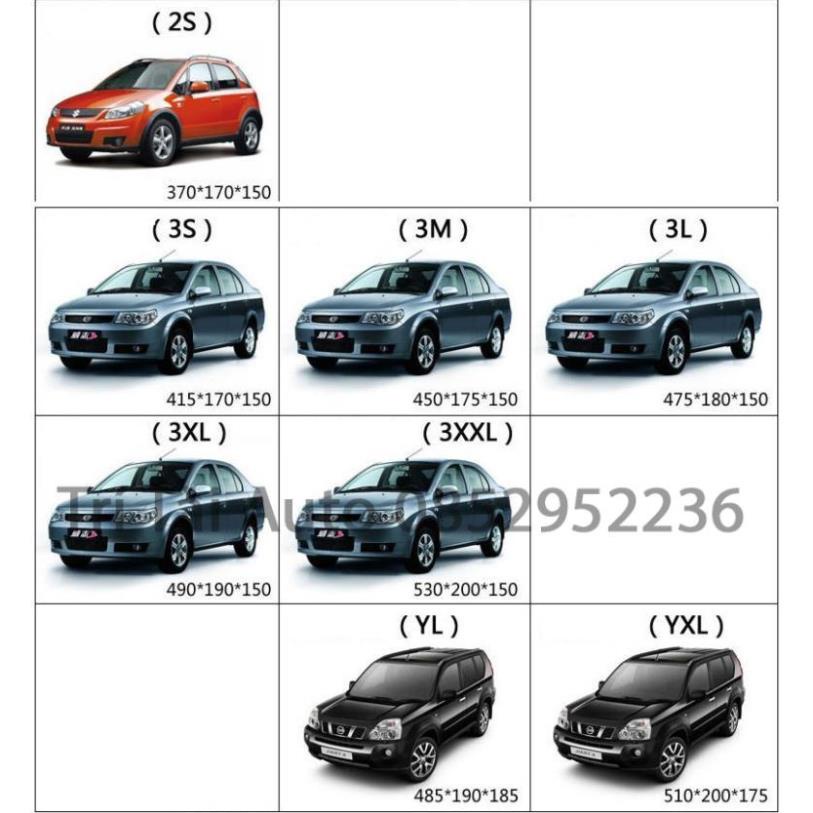 Bạt phủ ô tô vải dù cao cấp chống nắng che mưa hiệu quả
