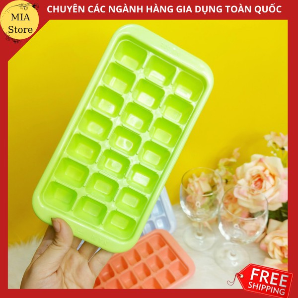 {GIÁ CỰC RẺ}Khay nhựa làm đá Tứ Hưng đa năng nhiều size đồ dùng nhà bếp.