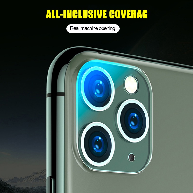 Khung Bảo Vệ camera 3D Cho iPhone 12 11 pro Max iPhone 11