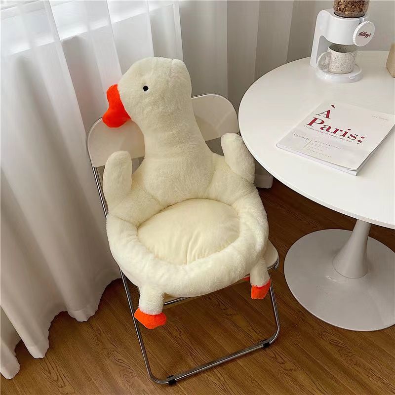 Đệm Tròn Nhồi Bông Hình Ngỗng Dễ Thương Phong Cách Nhật Bản