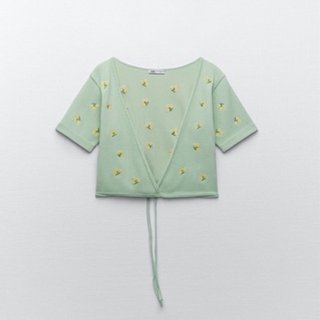 Áo croptop dây cột ngang eo