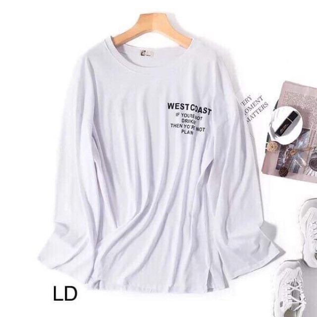 Áo thun WEST dài tay LDU0819