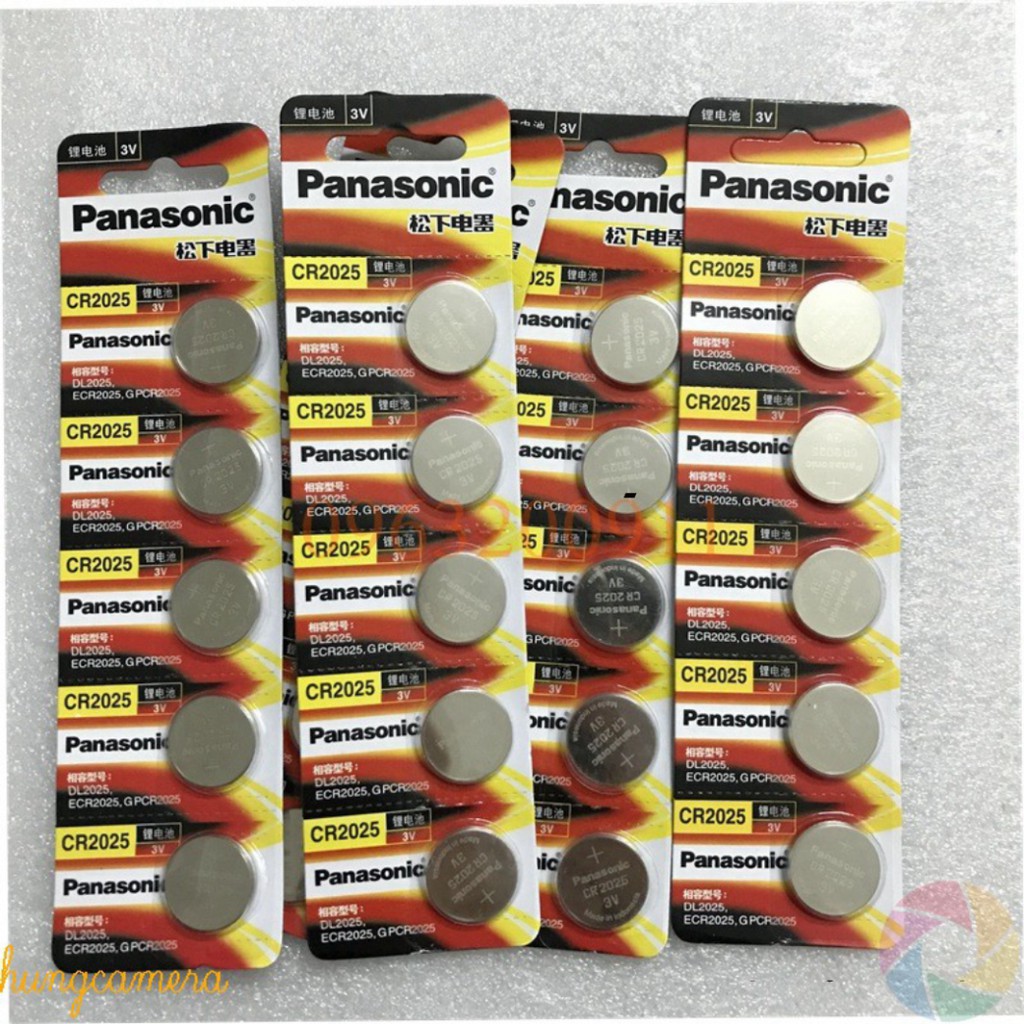 Pin 3V Panasonic CR2032 / CR2025 / CR2016 / CR1616