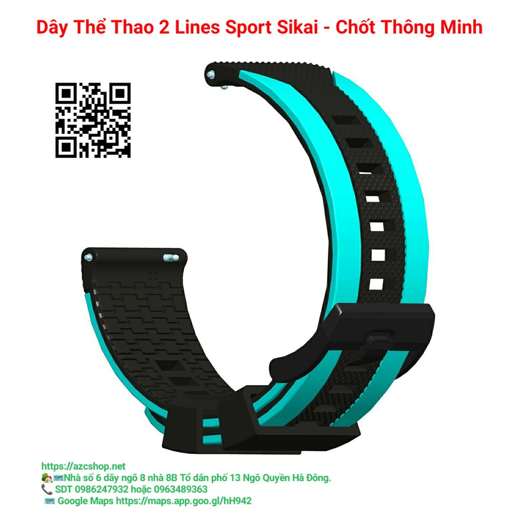 Dây Thể Thảo 2 Lines Sport Sikai - Chốt Thông Minh