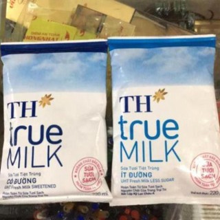 Sữa Tươi TH True Milk Túi 220ml