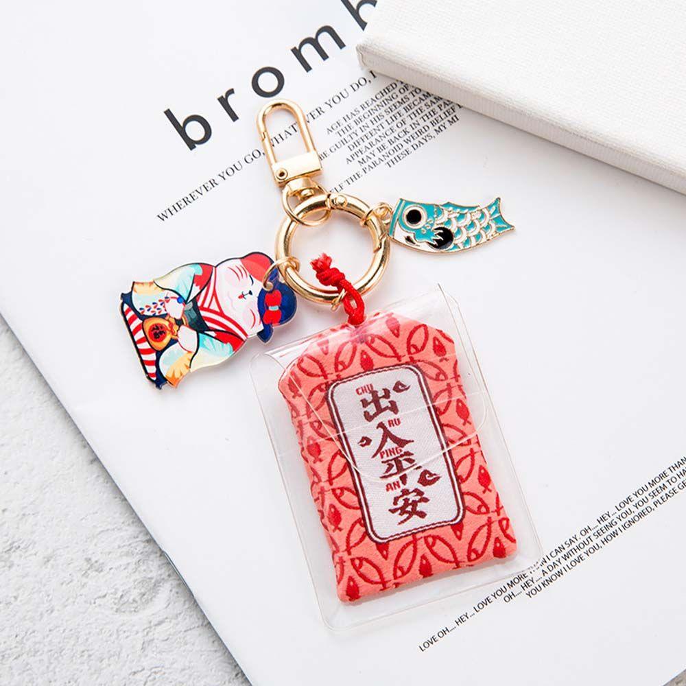 Móc Khóa Hình Cú May Mắn Omamori Night Owl Xinh Xắn
