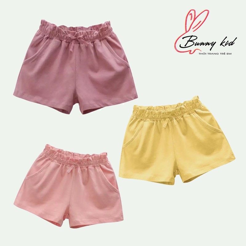 |153FASHIONSALE1 giảm 10k cho đơn 50k|Quần short bé gái 27HOME quần thun cho bé chất cotton nhiều mầu (HK601)