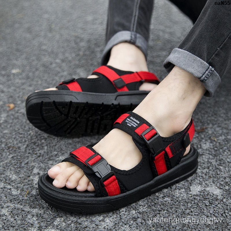 20211213Giày Sandal Thoáng Khí Thời Trang Mùa Hè Cho Bé Trai Từ 10 Đến 15 Tuổi