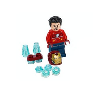Lịch Siêu anh hùng Marvel 2021: Iron Man áo giáng sinh/ Marvel Avengers 76196-2 (Day 1) - Iron Man in Christmas Sweater