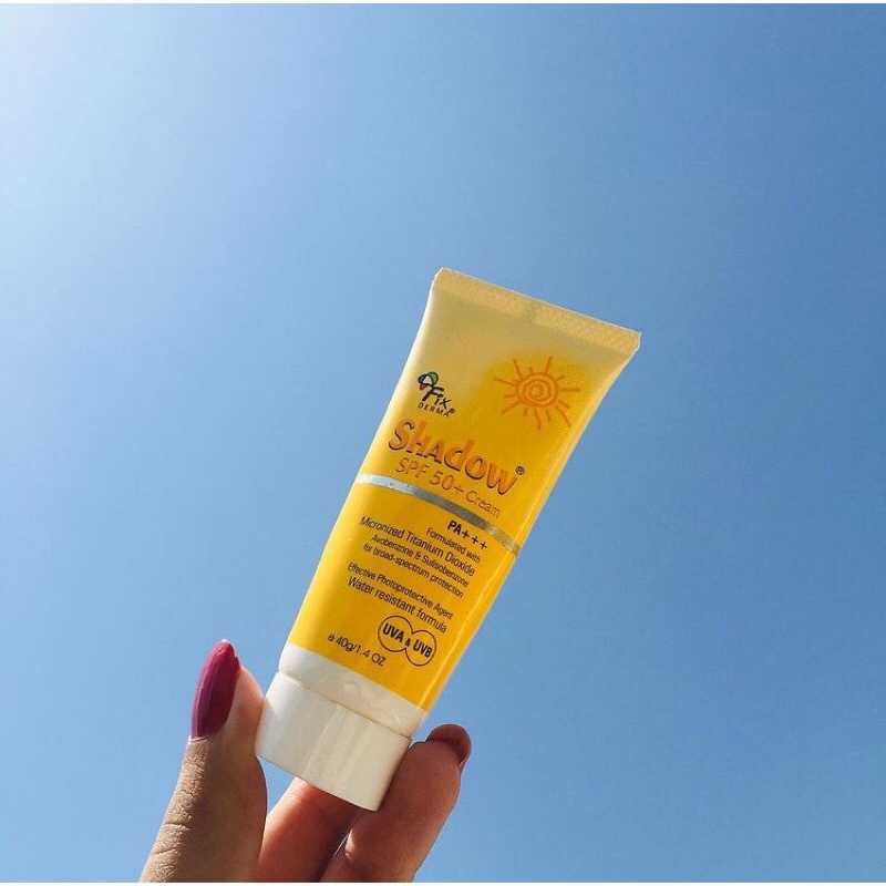 Kem chống nắng Fixderma Shadow SPF 30+ và SPF 50+ (Gel/Cream)