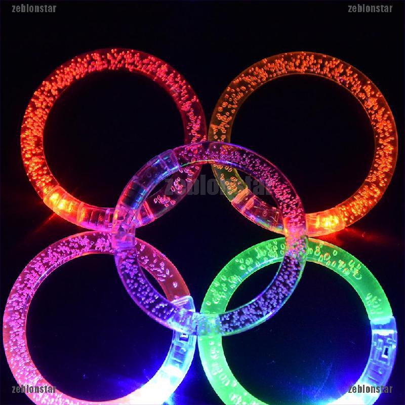❤Vòng Tay Đèn Led Phát Sáng Hình Ngôi Sao Cho Nam Và Nữ