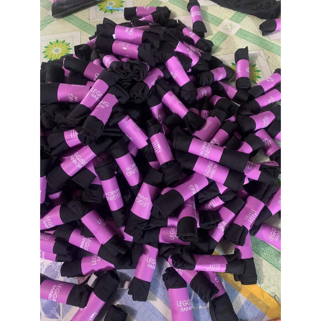 Quần legging dài TTking vải thun cao cấp biker nữ đùi ngố đồ mặc nhà dáng ôm bó lưng thun tập gym yoga