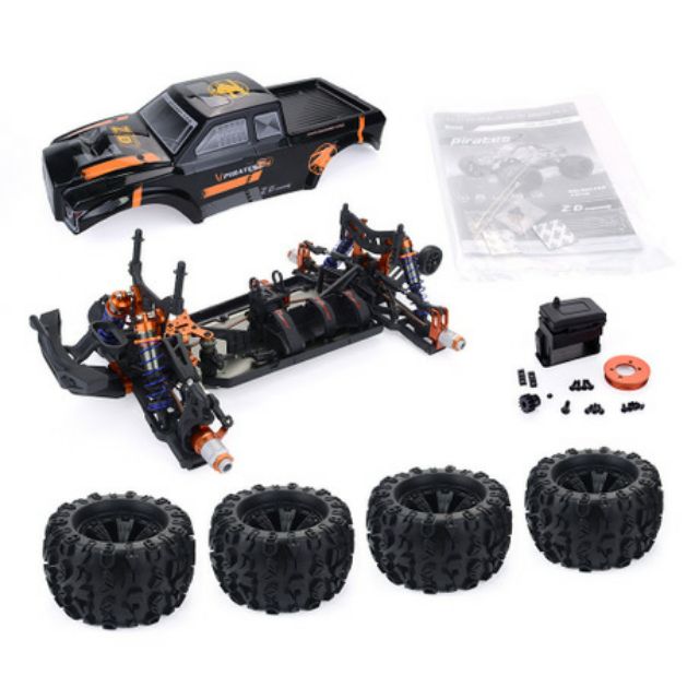 Kit xe điều khiển Monster truck Zd MT8 siêu to tỉ lệ 1/8