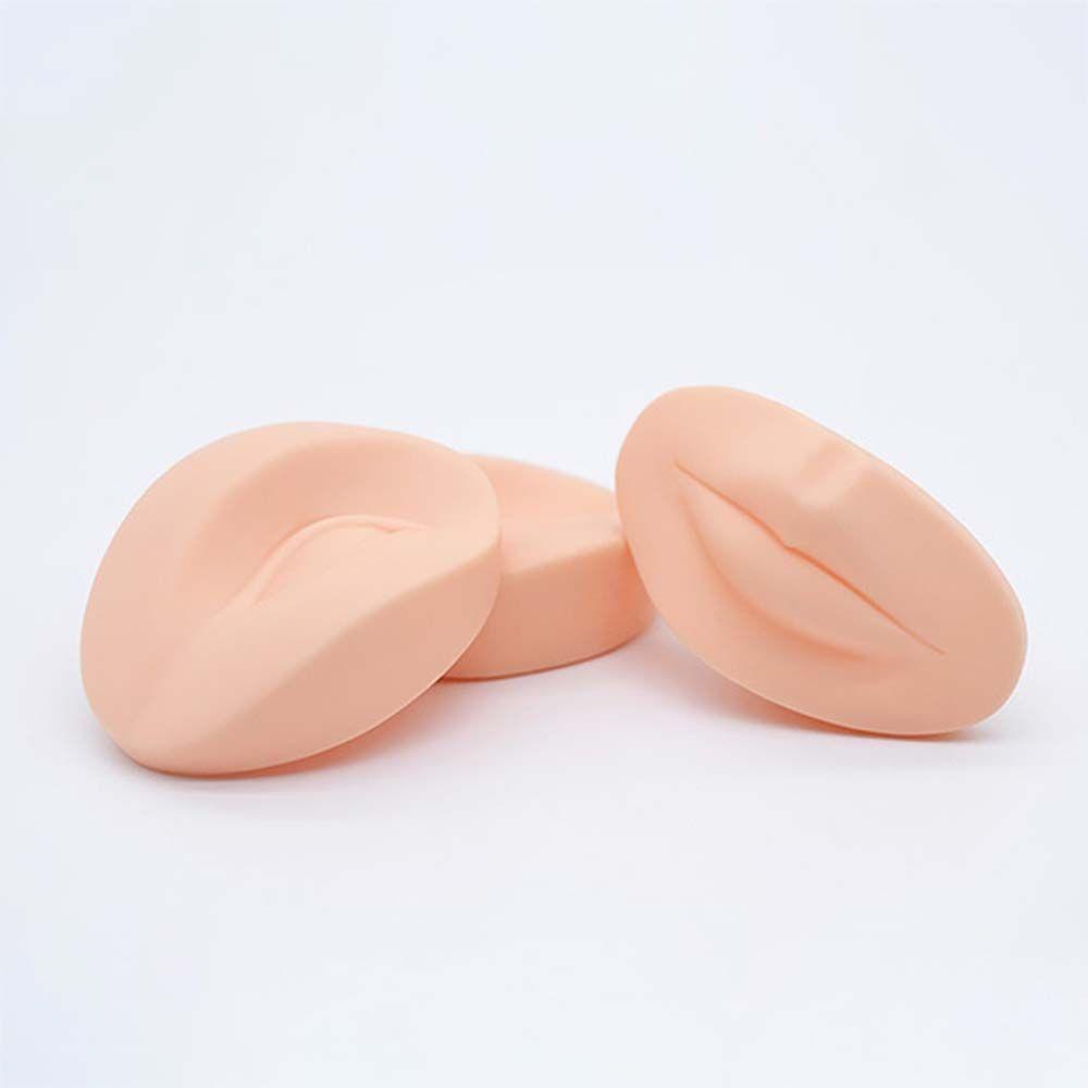 Đầu Ma Nơ Canh Da Xăm Lông Mày / Môi Mềm Mại 3D Dành Cho Người Mới Tập Trang Điểm