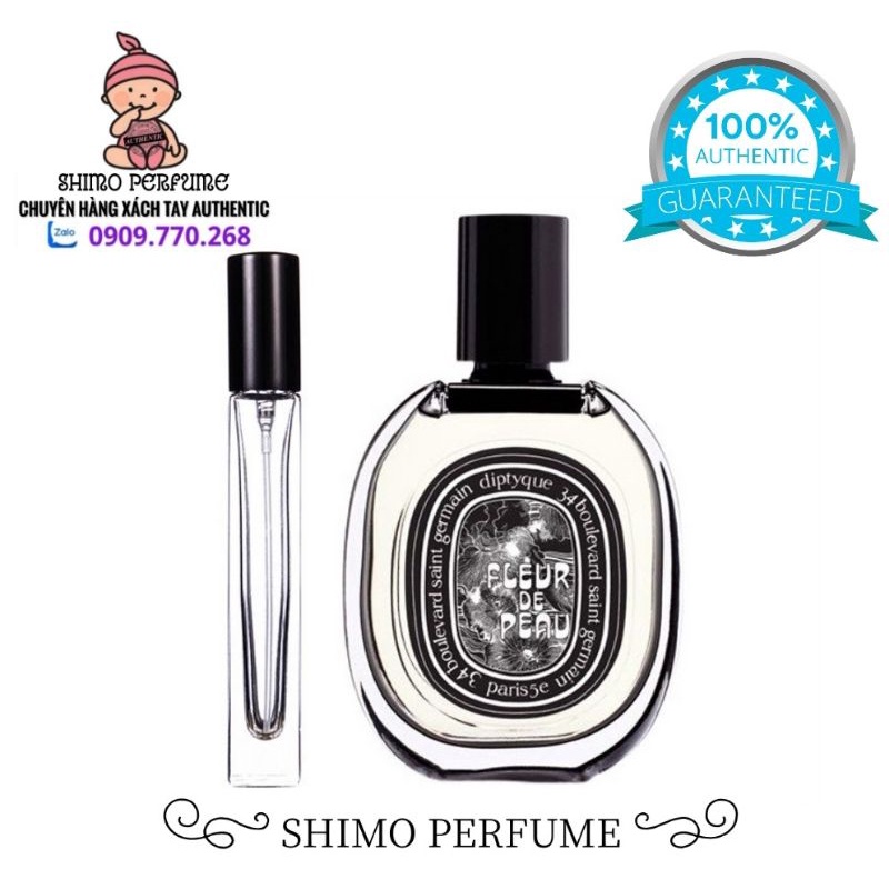 Mẫu thử chính hãng Diptyque Fleur De Peau