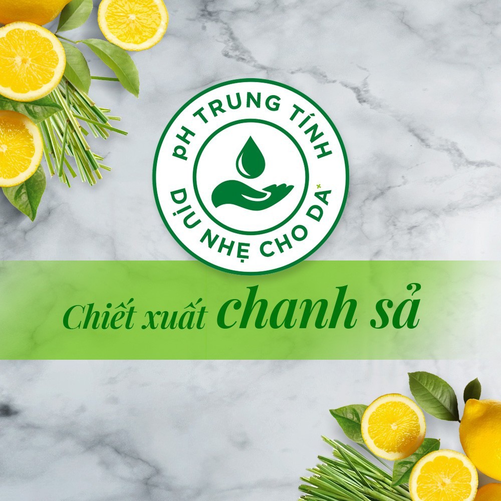 Nước Lau Đa Năng Cif Thiên Nhiên Chanh & Sả Sạch Vết Bẩn An Toàn (500ml)