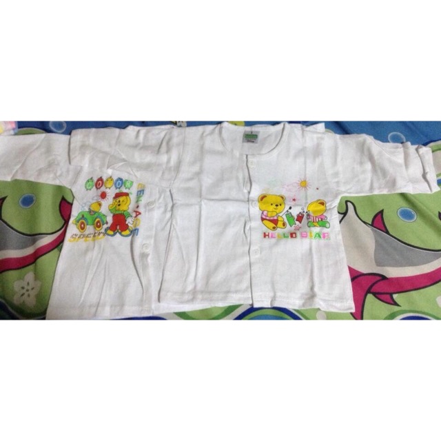 combo 5 áo dài tay cho bé sơ sinh