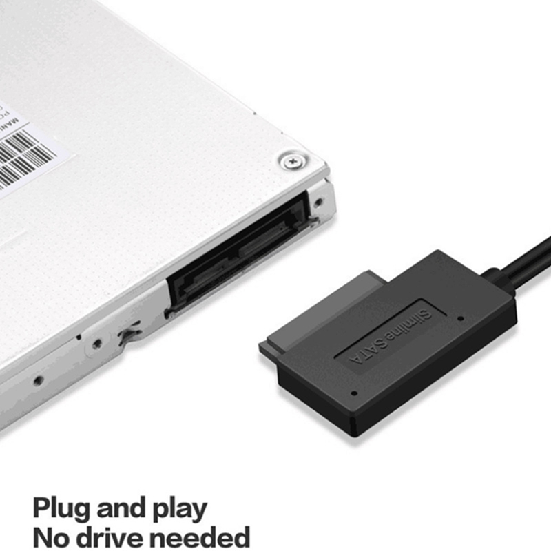 Dây Cáp Chuyển Đổi Usb Sang Sata Cho Ổ Đĩa Dvd / Laptop Usb 2.0 13pin Sata | BigBuy360 - bigbuy360.vn