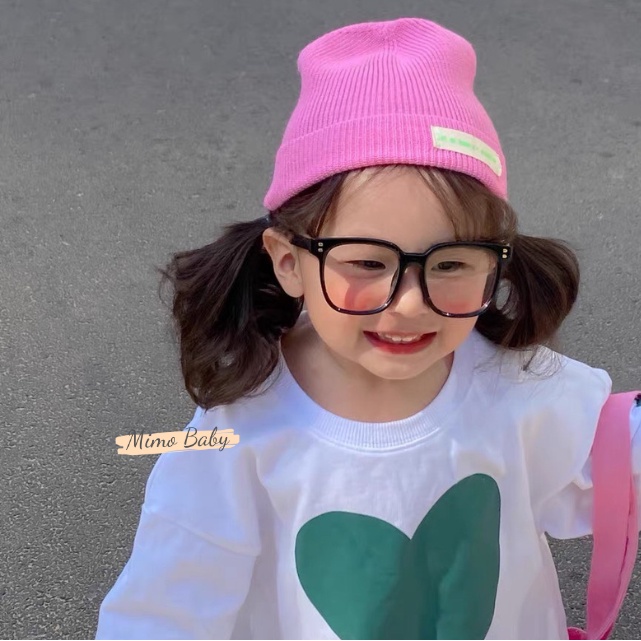Kính mắt má hồng, kính thời trang cực dễ thương cho bé K10 Mimo Baby