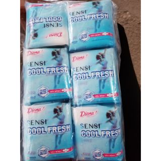 Băng vệ sinh Diana SenSi Cool Fresh siêu mỏng  gói 8 miếng