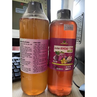 Giấm khoai tím hữu cơ 500ml mẹ ken