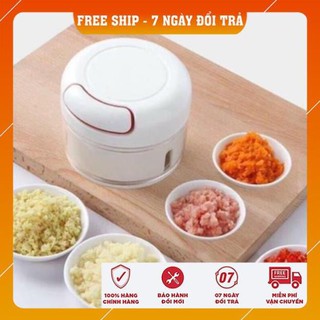 [Free Ship - Giá Hủy Diệt] Máy Xay Gia Vị Tỏi Ớt Mini ,Máy xay kéo bằng tay,Xay là nhuyễn