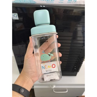 Bình nước thời trang trẻ em 3 màu hàn quốc komax 430ml chất liệu tritan hàng nhập khẩu