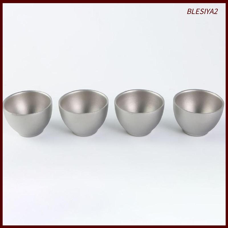 Titanium Tea Cup Camping Tea Mug Double Wall Drinking Water Mugs Drinkware