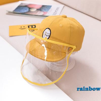 RAINBOW-Babies Detachable Protective Hat Universal Anti-fog Face Shield