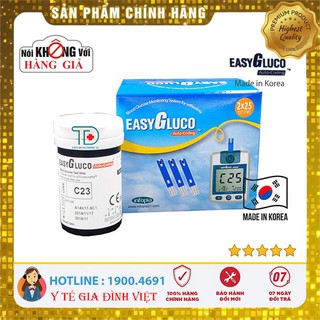 ⚡️Combo1: 50 que ⚡️2 lọ 25 que thử đường huyết Easy Gluco, tiểu đường Easy Gluco