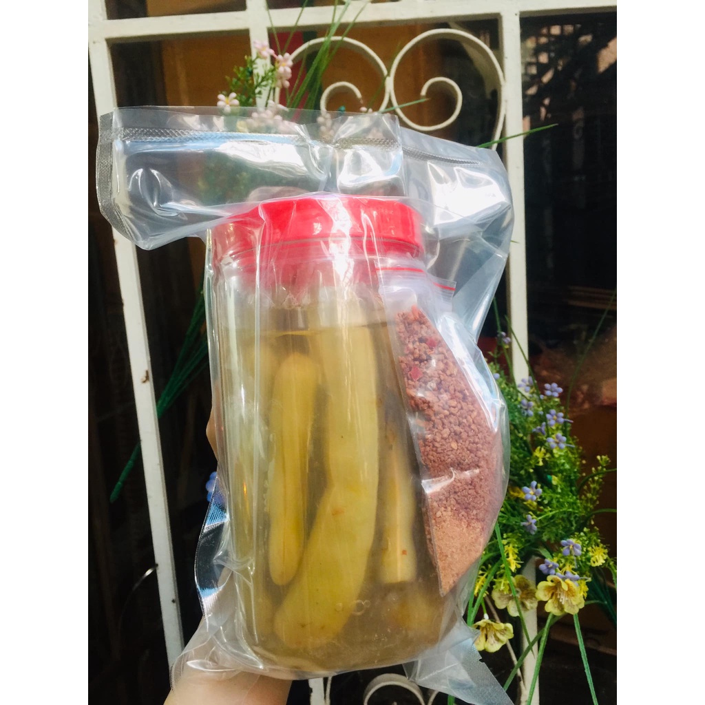 500g Me Ngâm Chua Ngọt Kèm Muối Tôm