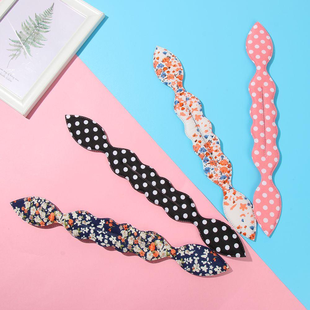 MELODG Dụng Cụ Uốn Tóc Đuôi Ngựa Bằng Bọt Biển DIY