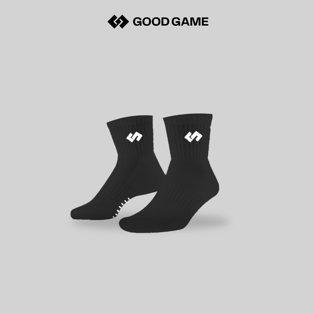 Vớ Thể Thao Cổ Lửng Logo Good Game Training