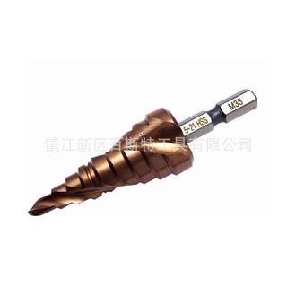 Mũi khoan tháp khoan inox vật liệu HSS mạ cô ban cỡ 4-22mm, Mũi khoan tầng, Khoan nón loại tốt, bền, khỏe