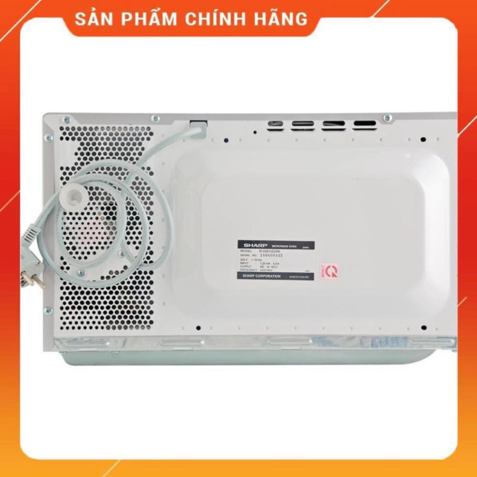 [Hỏa tốc 1 giờ] [FREESHIP] Lò Vi Sóng Sharp R-20A1(S)VN [ Hàng Chính Hãng THÁI LAN - BH 1 năm ]