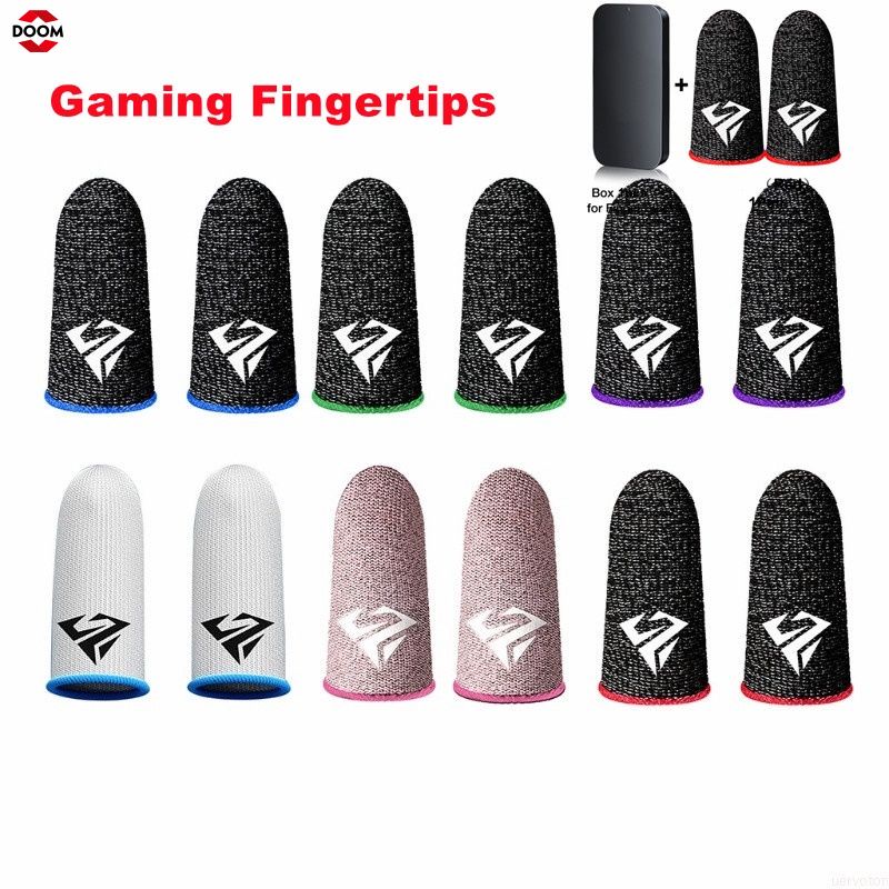 Găng bọc ngón tay  Chống Mồ Hôi Ngón Tay Cho Chơi Game Thoáng Khí Trò Chơi Găng Tay Ngón Tay Cái Ngón Tay Nôi Cũi Đầu Ngón Tay Dành Cho Trò Chơi Di Động Bao Gồm Cho PUBG Di Động Quy Định Sống Còn Sống Sót Royale