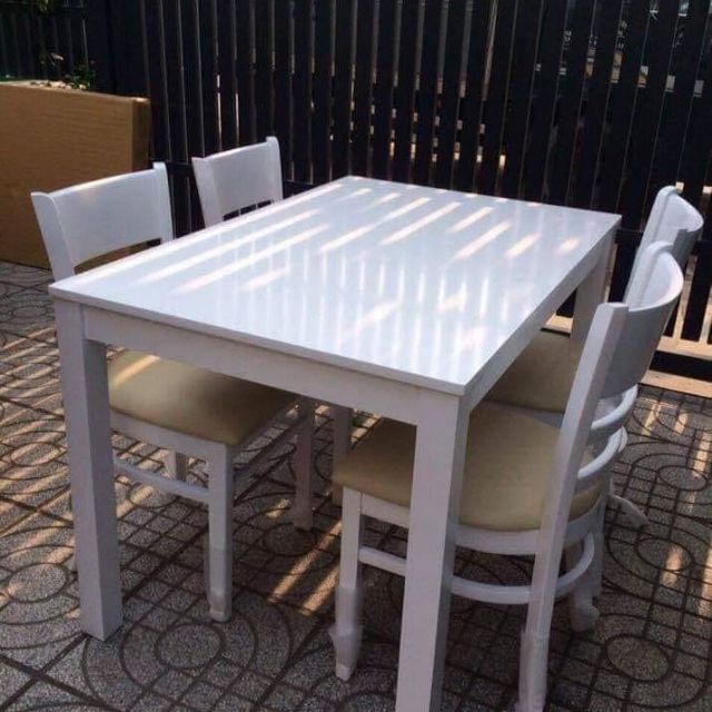 FREE SHIP HCM - BỘ BÀN ĂN CABIN 4 GHẾ
