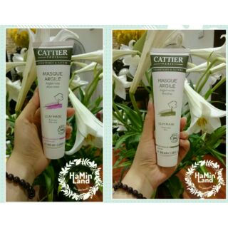 Mặt nạ mask đất sét Cattier xanh - hồng 100ml