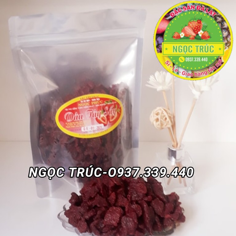 DÂU TÂY SẤY DẺO KHÔNG ĐƯỜNG SIÊU NGON_ ĐẶC SẢN ĐÀ LẠT-500G | BigBuy360 - bigbuy360.vn