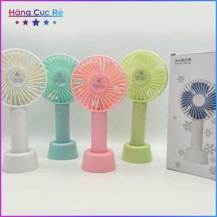 Quạt Mini Cầm Tay Để Bàn Fan SS2 Sạc Điện rất Tiện Lợi ️🎈Freeship️🎈 Shop Hàng Cực Rẻ