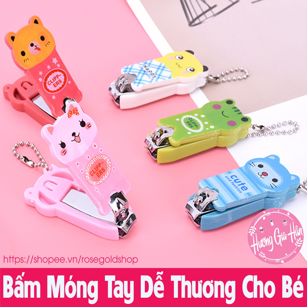 Bấm Móng Tay Dễ Thương Cho Bé