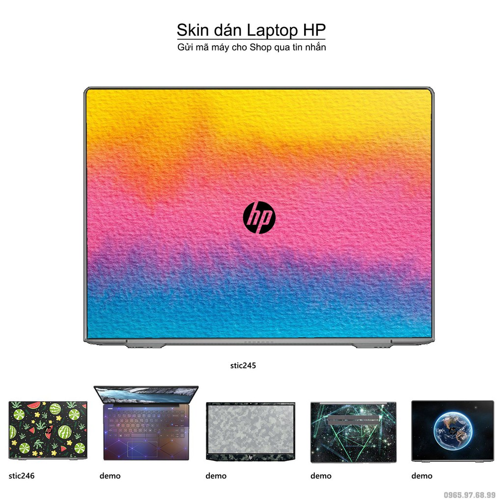 Skin dán Laptop HP in hình Hoa văn sticker _nhiều mẫu 40 (inbox mã máy cho Shop)